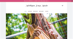 Desktop Screenshot of michiganharpmusic.com