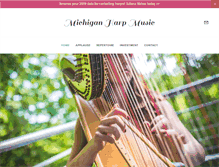 Tablet Screenshot of michiganharpmusic.com